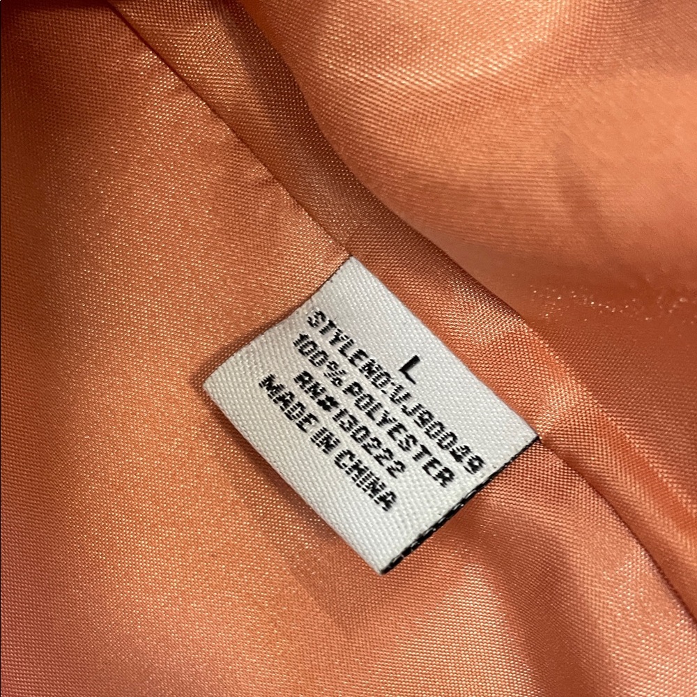 Gold Studded peach moto Jacket - Picture 14 of 17